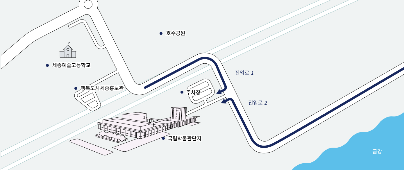주차장 가는 길